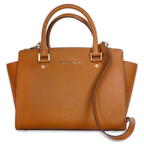 michael kors selma medium afmetingen|selma saffiano leather medium satchel.